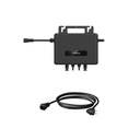 Balkonkraftwerk Horay 430W Solarmodule 2 Stück & Growatt Neo 800W Mikrowechselrichter mit Anschlusskabel & SUNOVA Halter