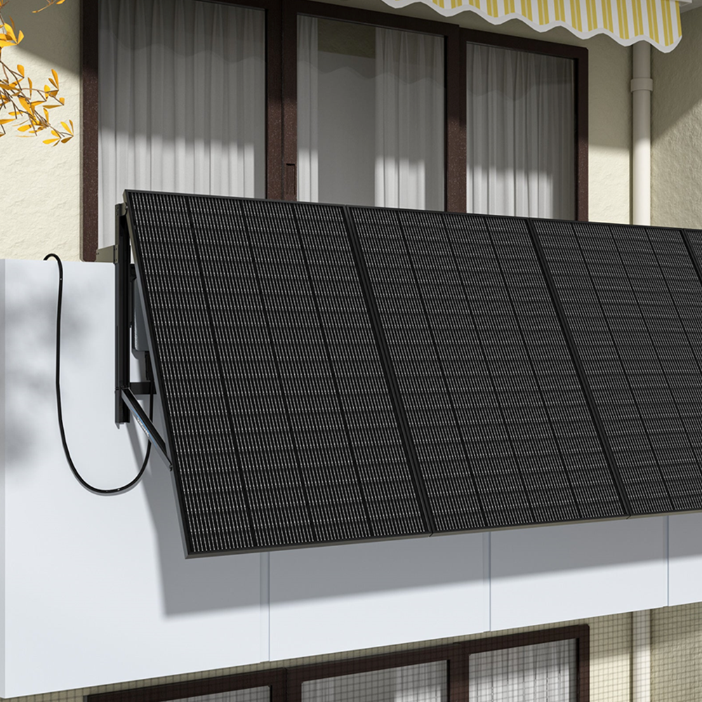 SUNSHARE Beton Balkonkraftwerk 800W mit 10m AC Kabel & 800W Solarmodule