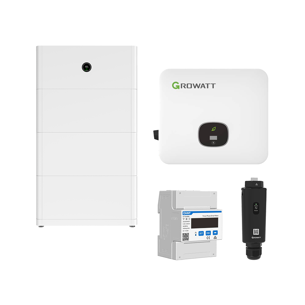 Growatt MOD 12KTL3-HU 12kw Hybridwechselrichter & APX 15.0P Solarspeicher 15kWh (mit P2)