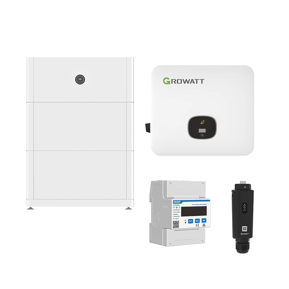 Growatt MOD 15KTL3-HU 15kw Hybridwechselrichter & APX 10.0P Solarspeicher 10kWh (mit P1)