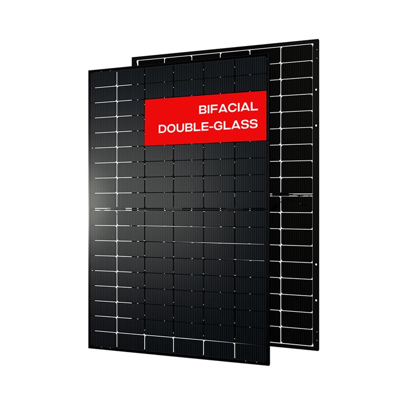 AESOLAR 430W Bifacial Double Glass for carports