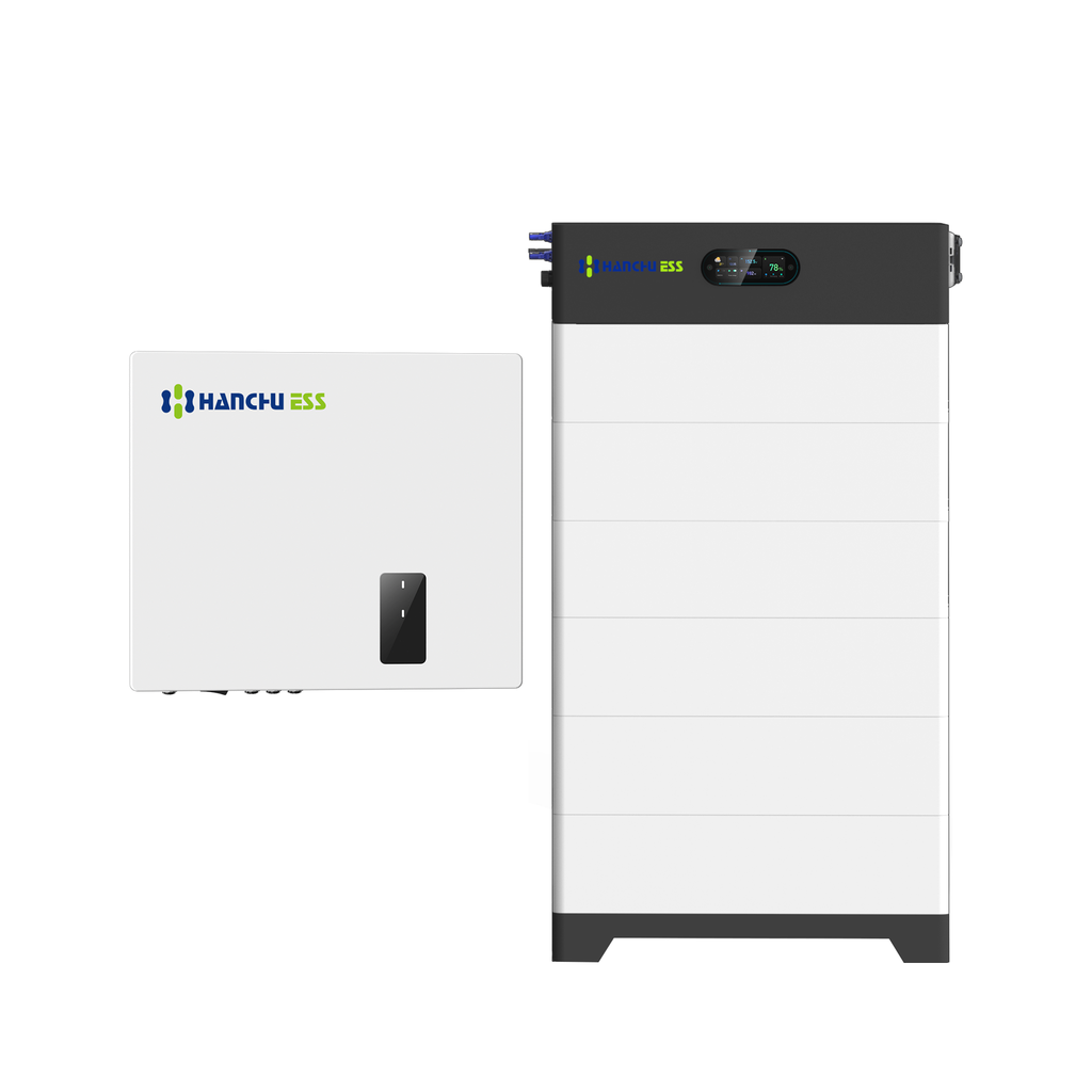 HANCHU 12kW Onduleur hybride & Système de batterie 16.2kWh