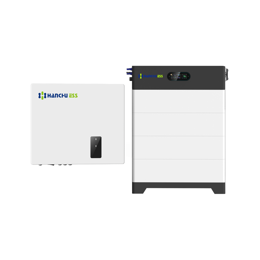 HANCHU 12kW Onduleur hybride & Système de batterie 10.8kWh