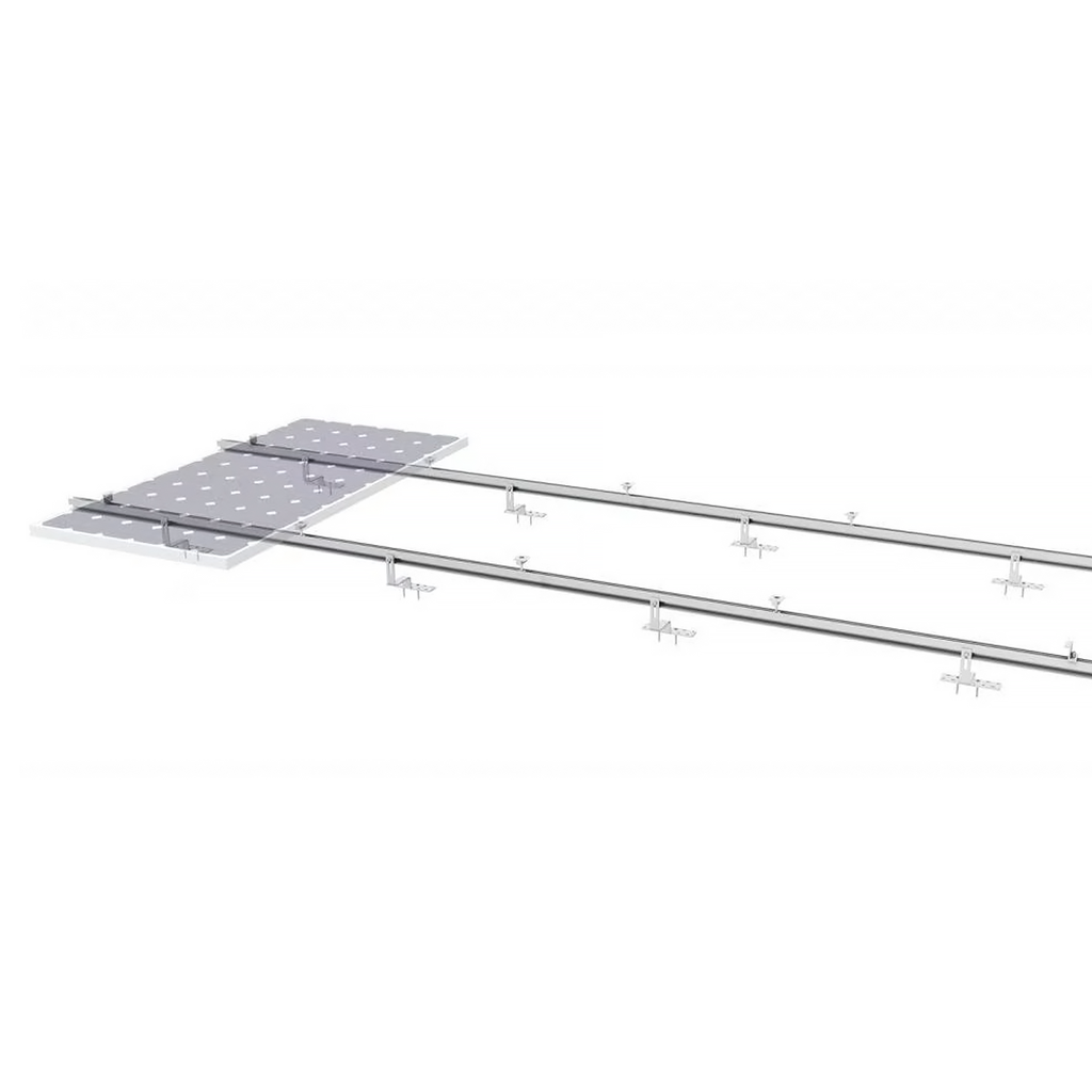 Système de montage pour toit plat PV-ezRACK 24 pièces 1.1 E-W supports solaires