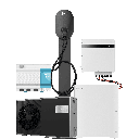 Midea 12kw Wärmepumpe + 10kw Hybridwechselrichter + 10kwh Batterie + 11kw EV Charger