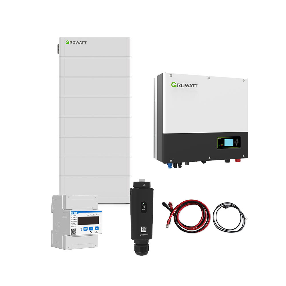 Growatt Komplettset SPH 10000 TL3 BH-UP 10kW Hybridwechselrichter 3-phasig & ARK 17,9H Solarspeicher 17,92kWh