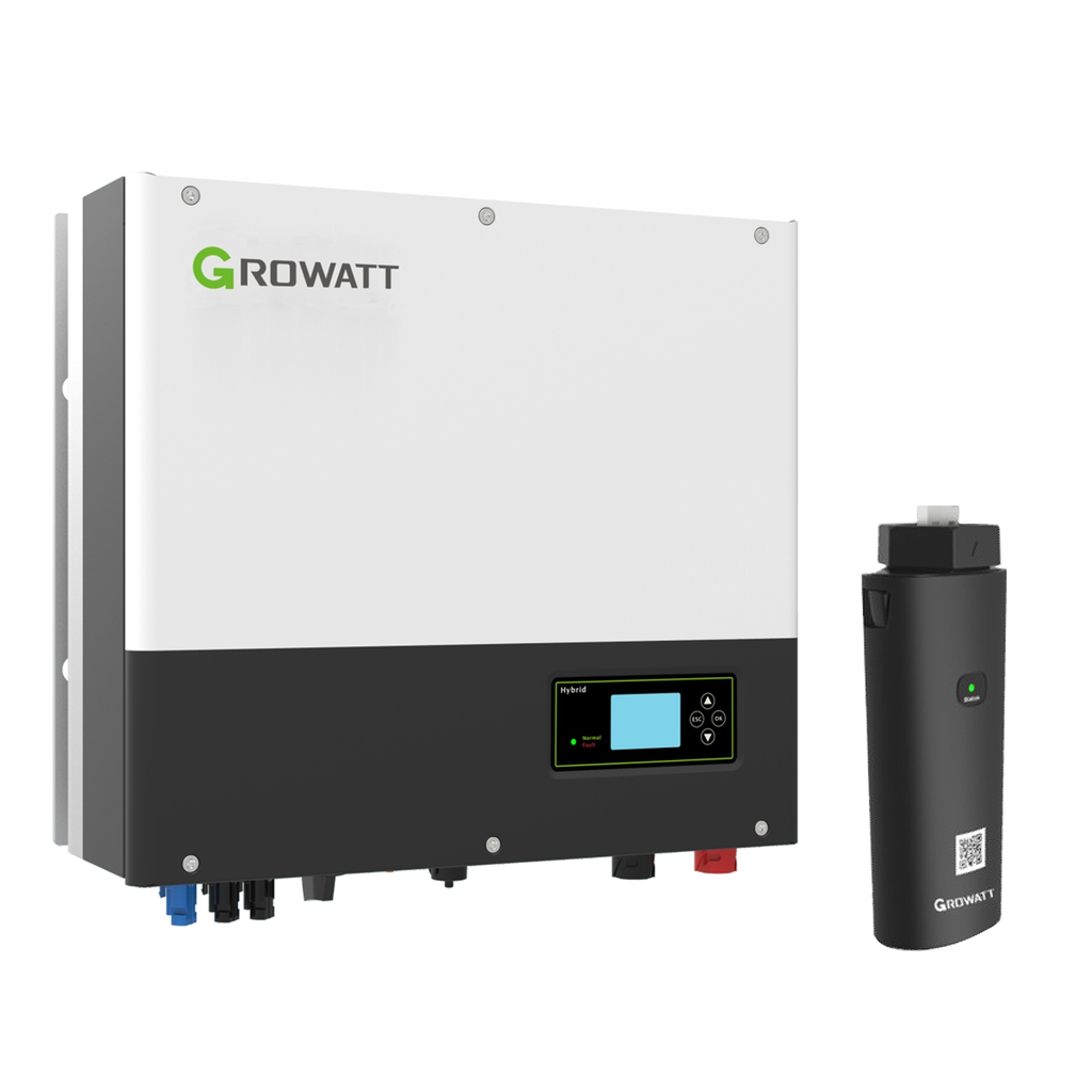 Growatt SPH 5000TL3-BH-UP 5kW Hybrid Wechselrichter 3-phasig inklusive Smart Meter TPM-E 3-phasig und Wifi-Modul