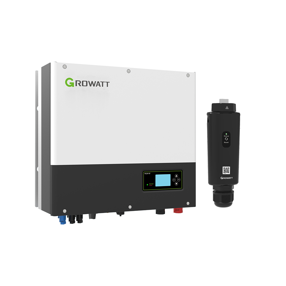 Growatt SPH 4000TL3 BH-UP 4kW Hybrid Wechselrichter 3-phasig inklusive Smart Meter TPM-E 3-phasig und Wifi-Modul