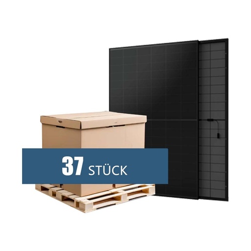 [0114032014P] 1 × Palette Aiko 465W Full Black Double Glass (37 Stück)