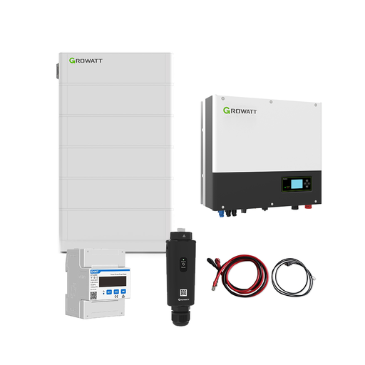 [0179002049P] Growatt Komplettset SPH 7000 TL3 BH-UP 7kW Hybridwechselrichter 3-phasig & ARK 12.8H Solarspeicher 12.8kWh