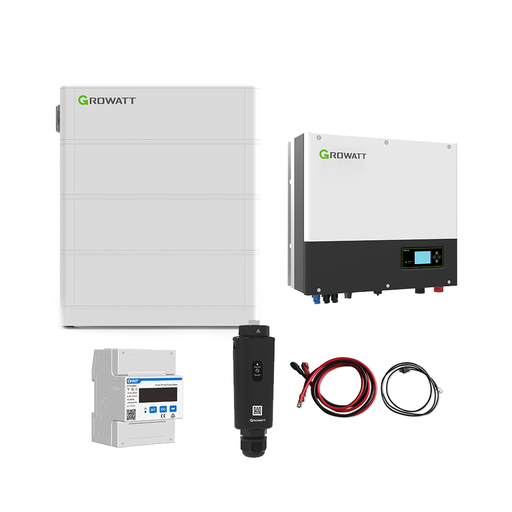 [0179002045P] Growatt Komplettset SPH 6000 TL3 BH-UP 6kW Hybridwechselrichter 3-phasig & ARK 7.6H Solarspeicher 7,68kWh