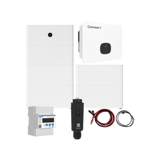 [0179002014P] Growatt Komplettset MID 20KTL3-XH 20kW Hybridwechselrichter 3-phasig & APX 25.0P Solarspeicher 25kWh
